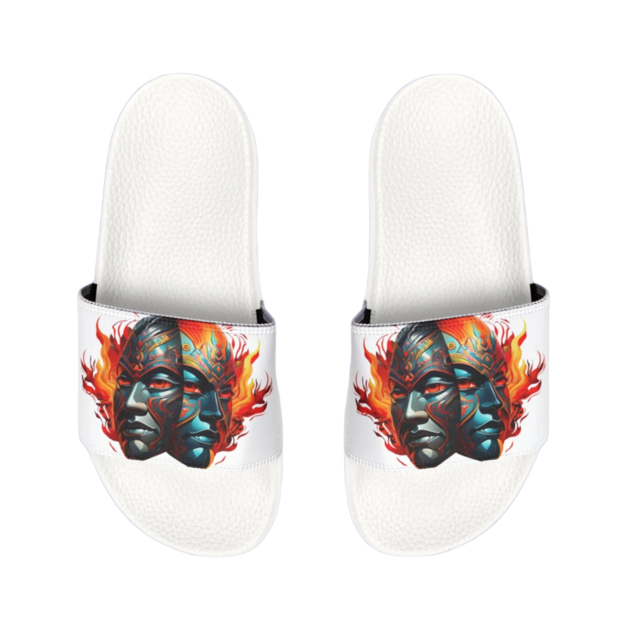 Men’s Two Face Fire Kabuki Slides