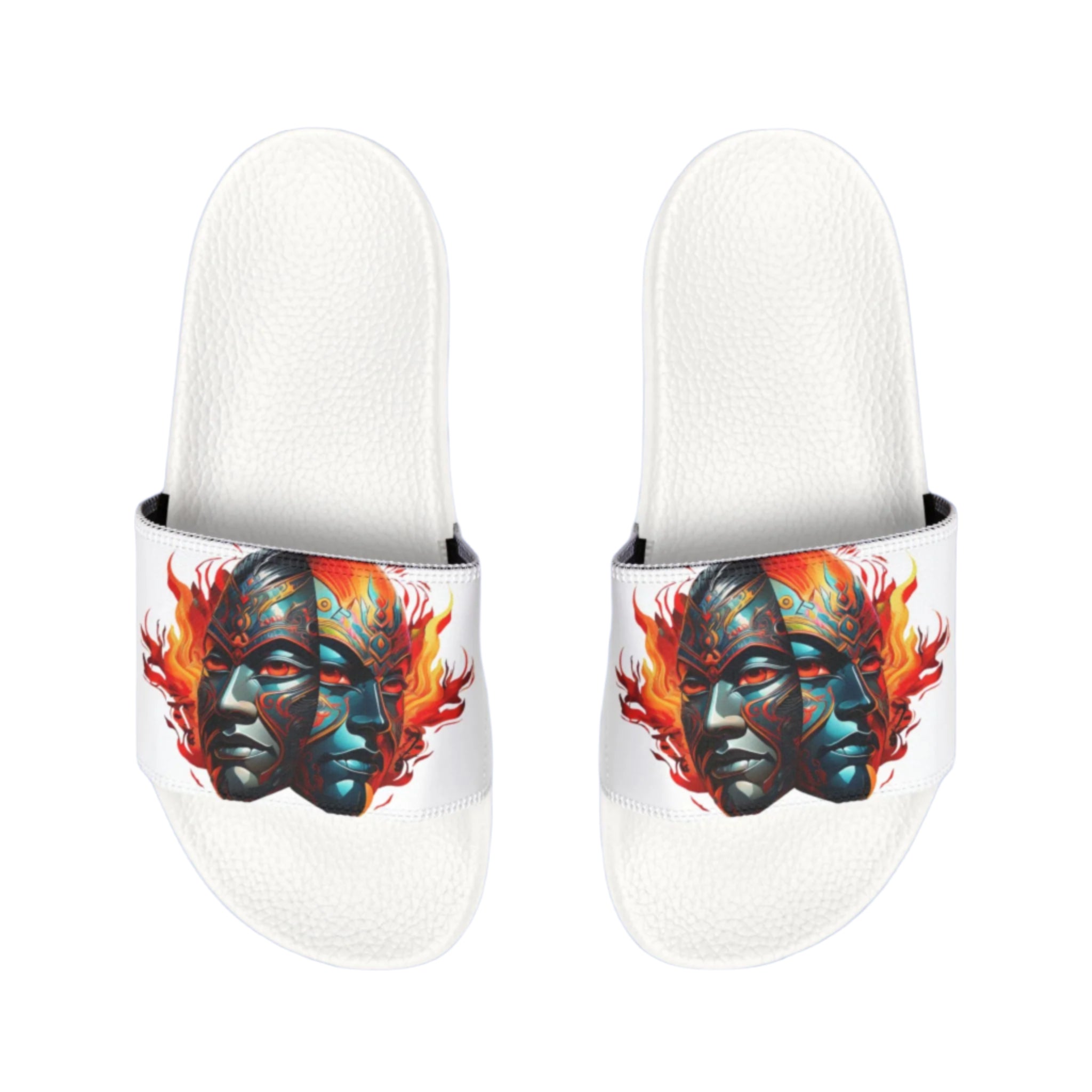 Men’s Two Face Fire Kabuki Slides