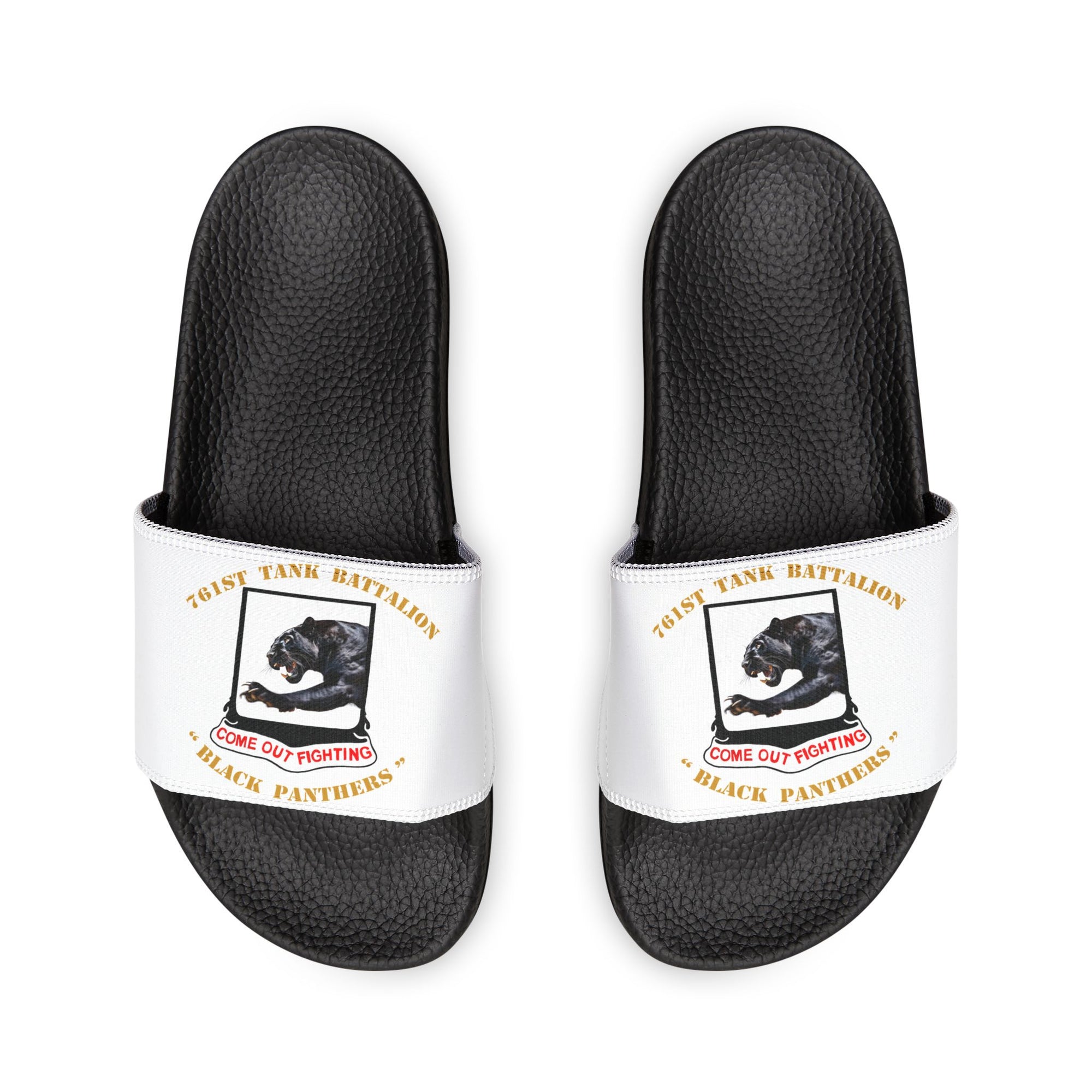Women's Black Panthers Slides