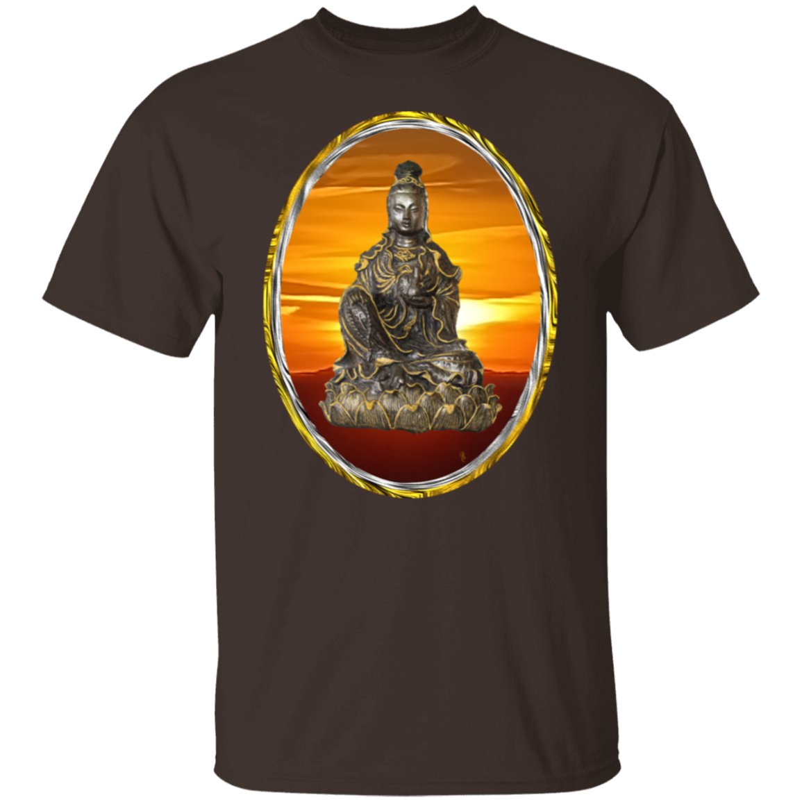 Buddha Sunrise Unisex Tee - Badness Creations