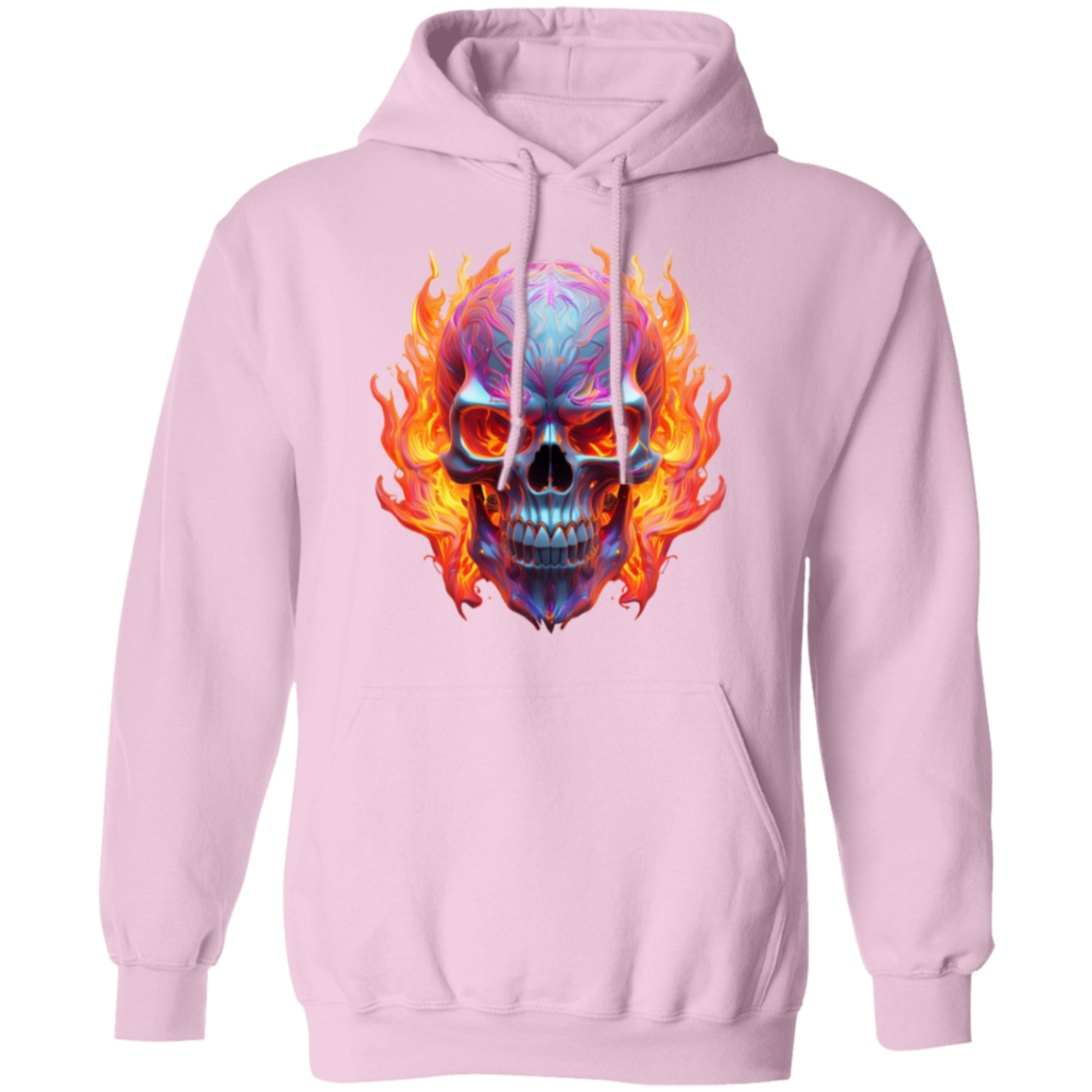 Flaming Skull Hoodie