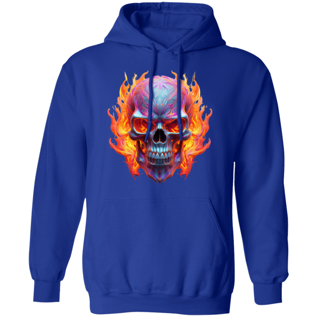 Flaming Skull Hoodie
