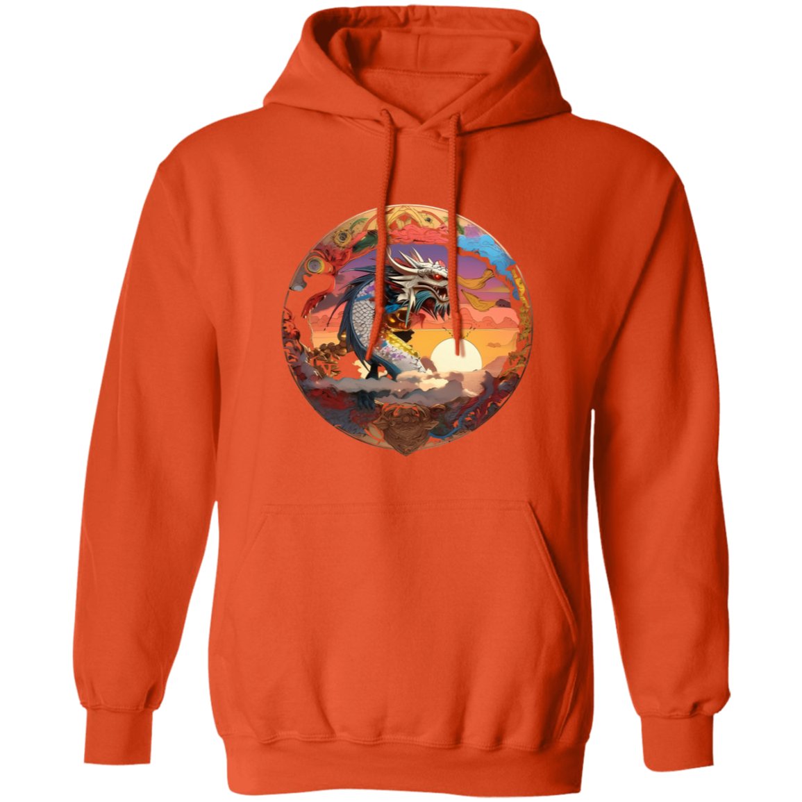 Dragon in The Sky Hoodie