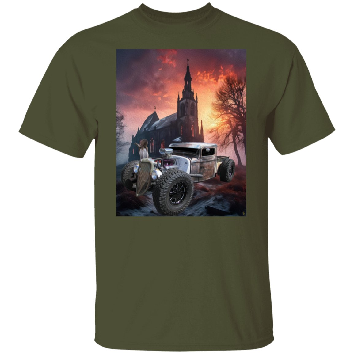 Zombie Directions T Shirt - Badness Creations