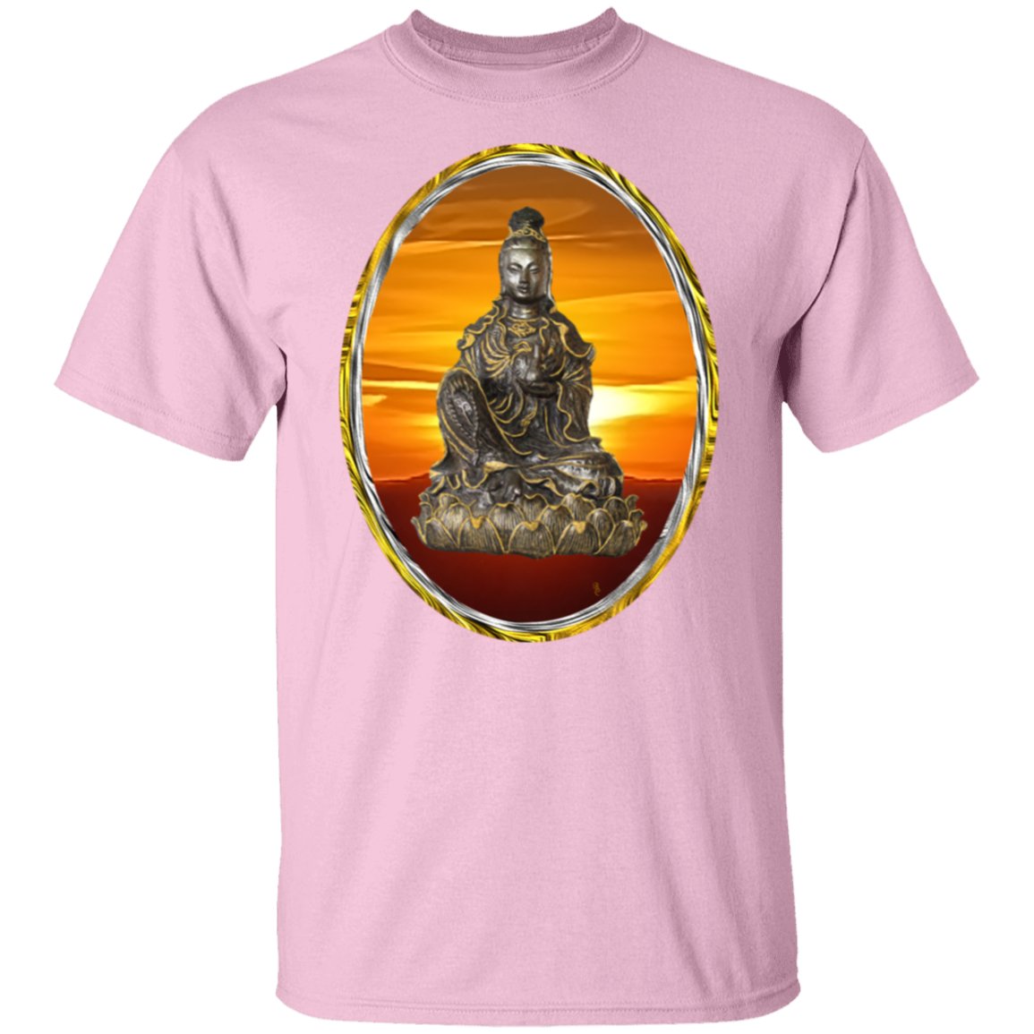 Buddha Sunrise Unisex Tee - Badness Creations