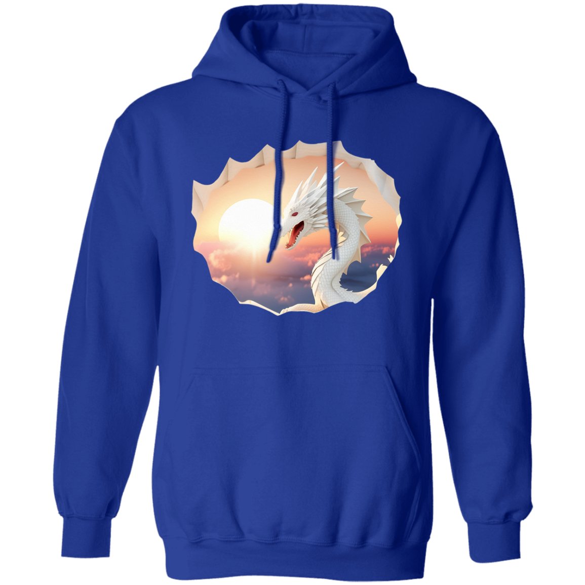 Dragon Sunset Hoodie - Badness Creations