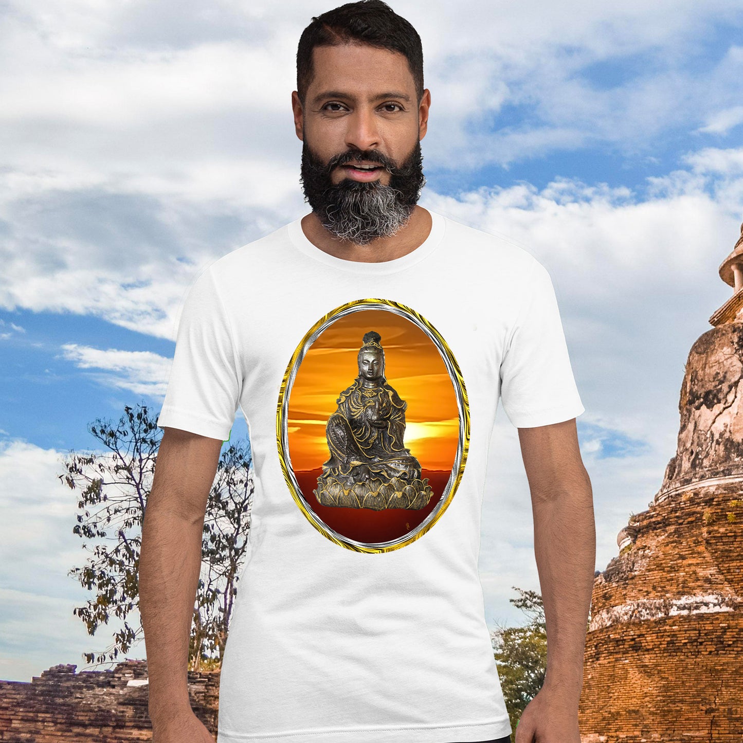 Buddha Sunrise Unisex Tee