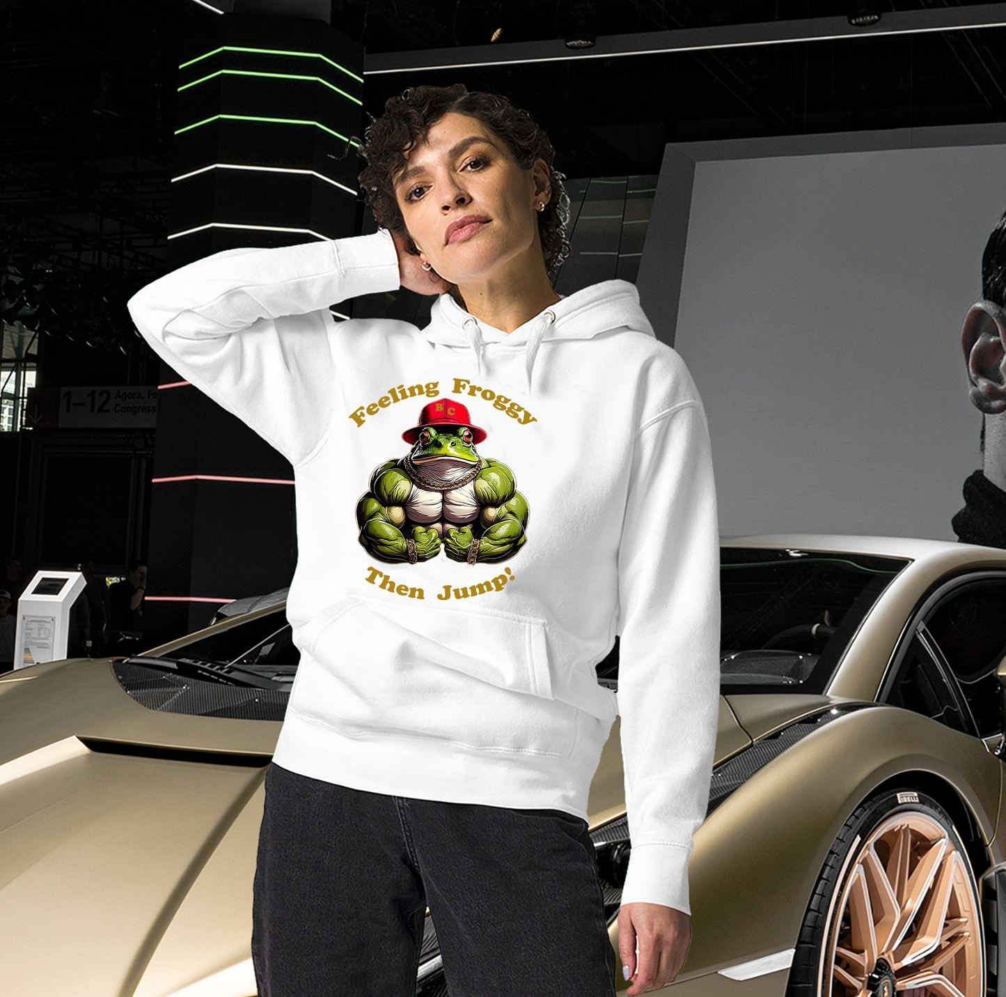 Feeling Froggy Pullover Hoodie