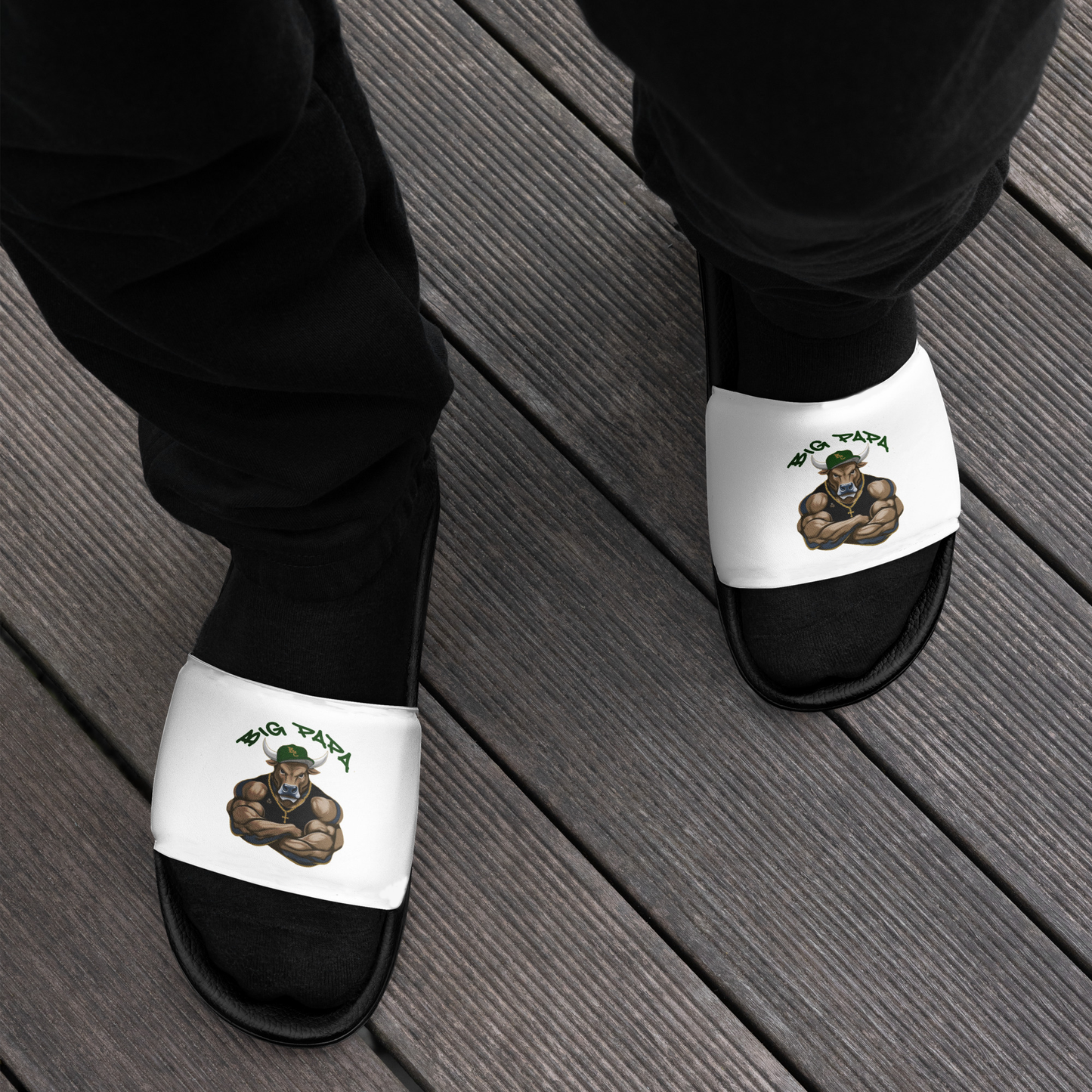 Men’s Washable Big Papa Slides