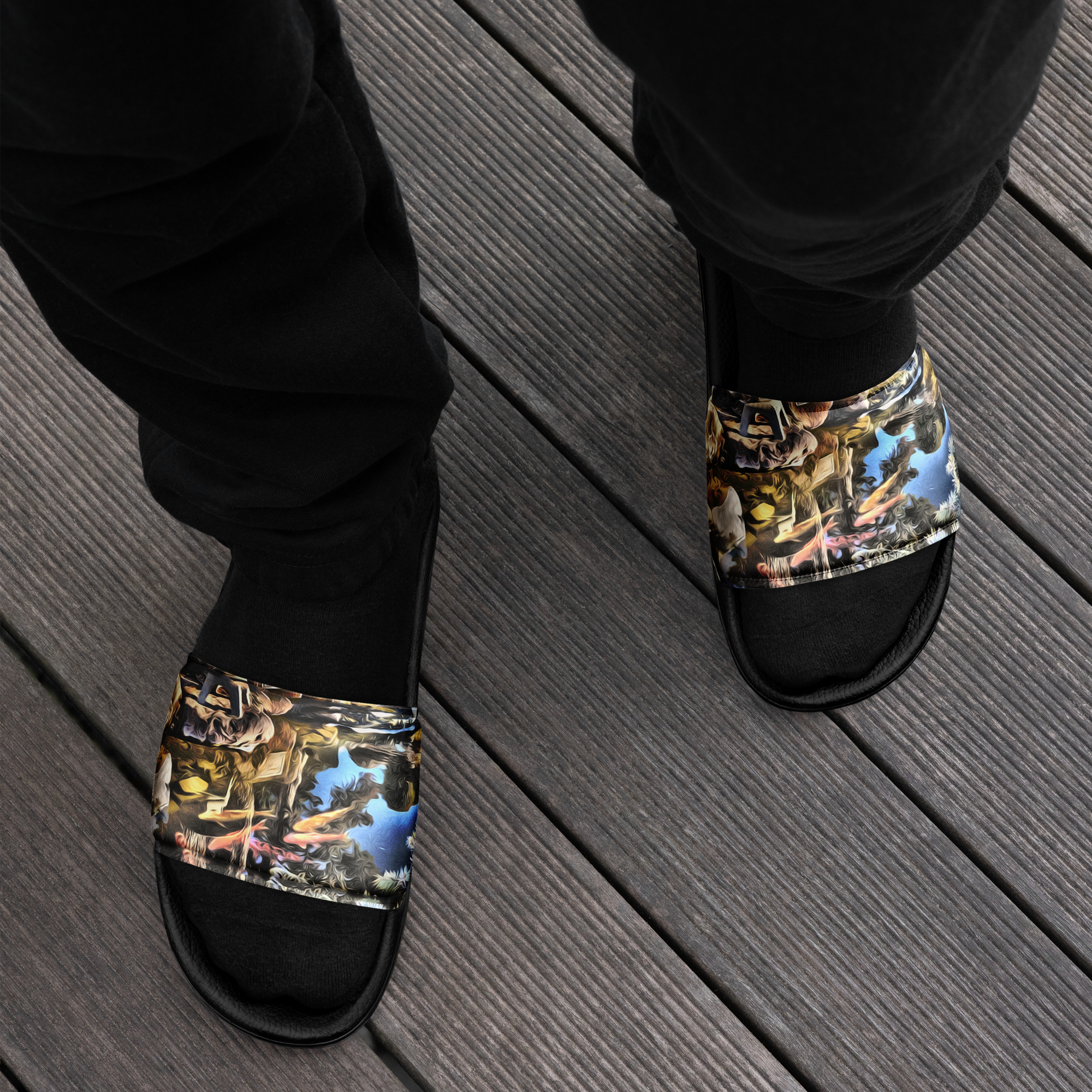 Men's Koi Pond Slides