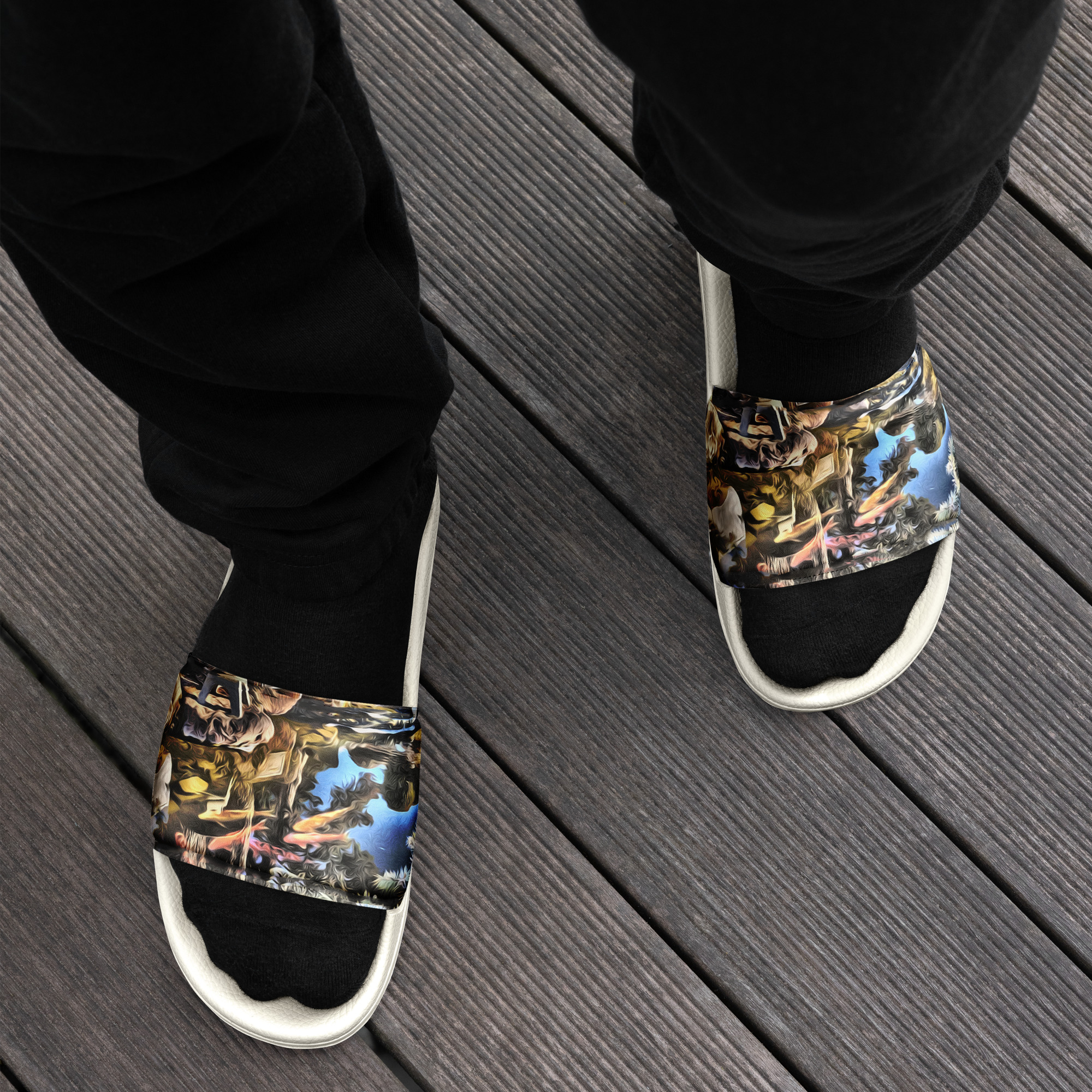 Men's Koi Pond Slides