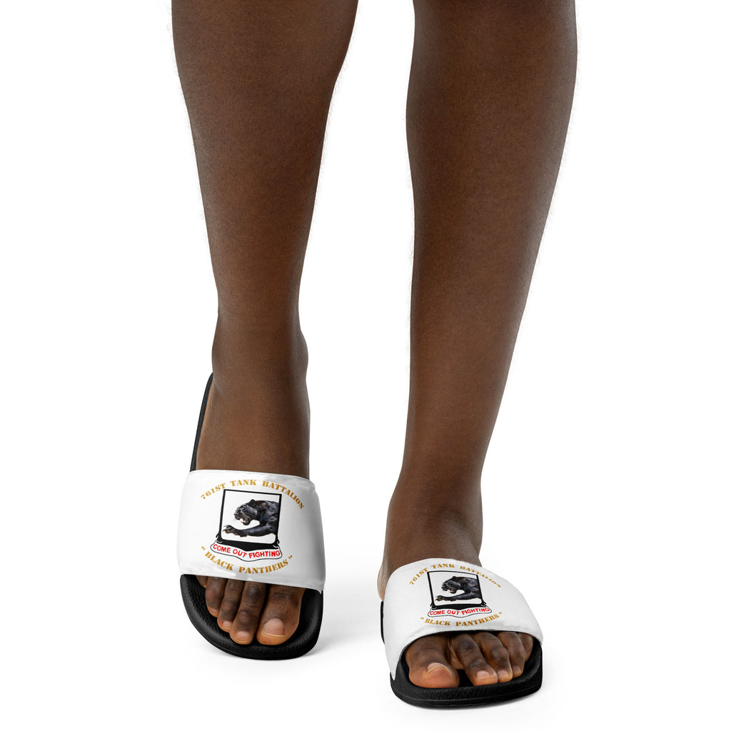 Women's Black Panthers Slides