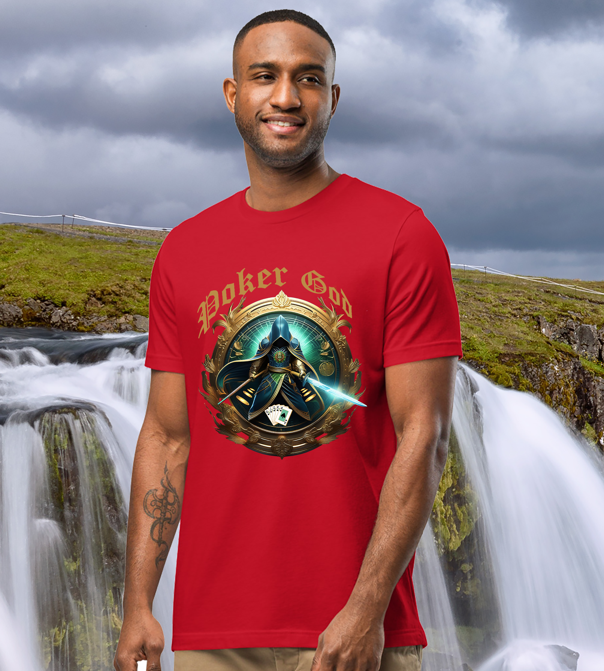 Poker God T Shirt