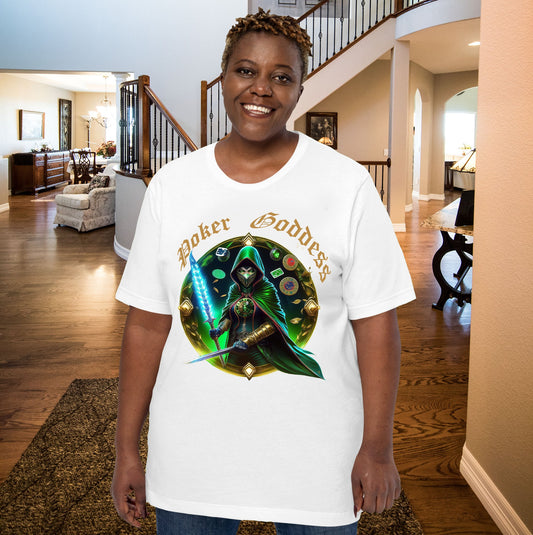 Poker Goddess T Shirt - Badness Creations