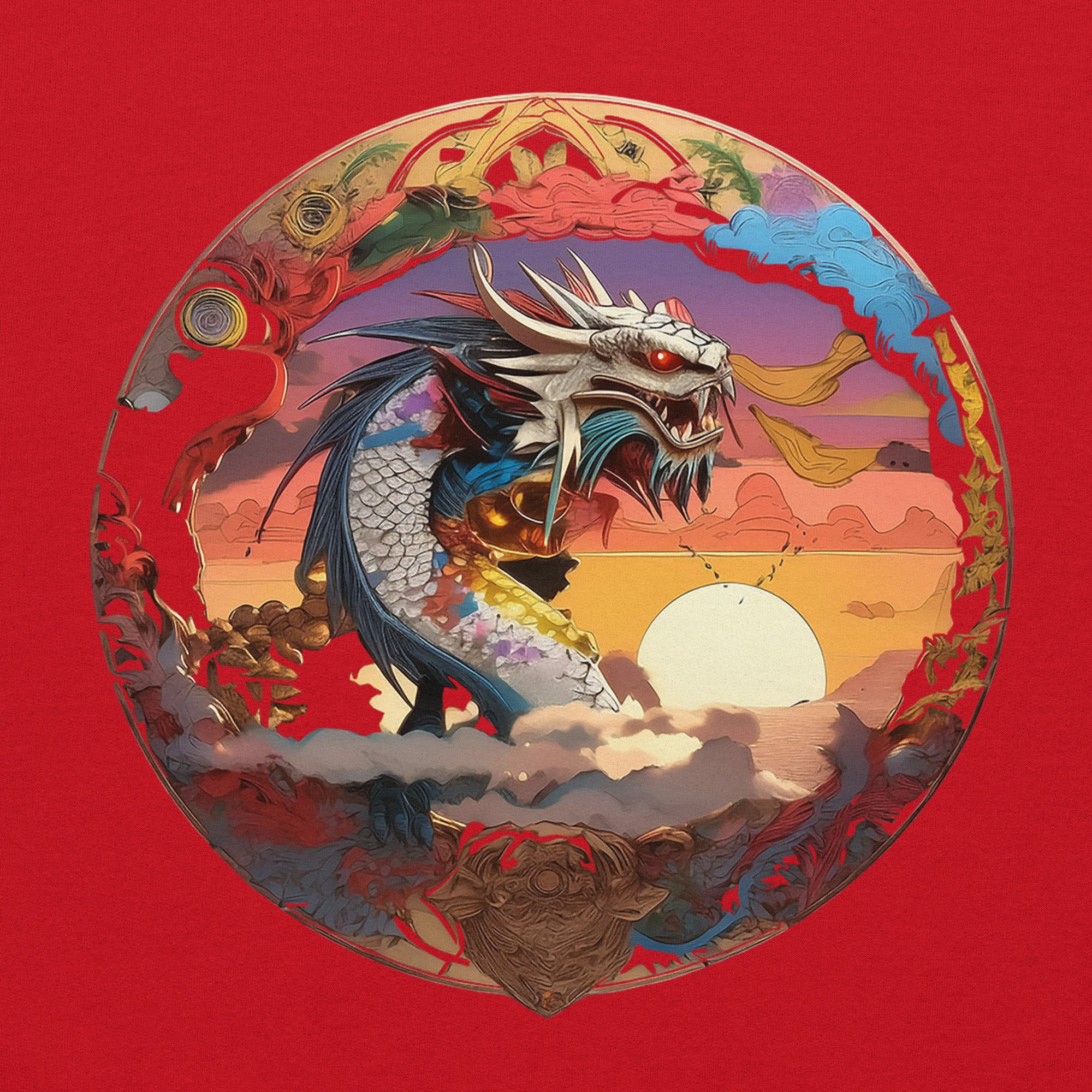 Dragon in The Sky Hoodie