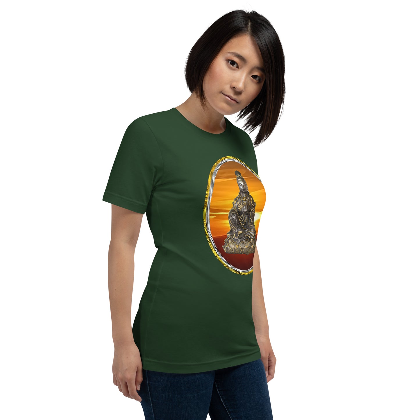 Buddha Sunrise T Shirt