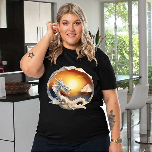 Dragon Sunset T Shirt