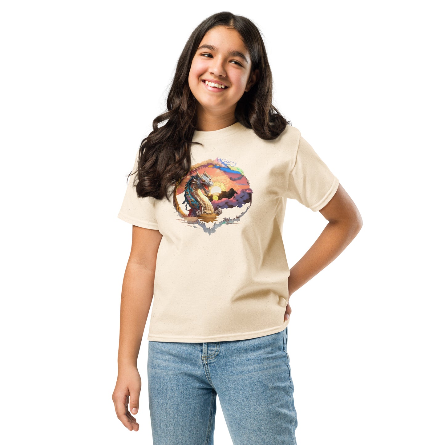 Youth Dragon in The Sky T Shirt